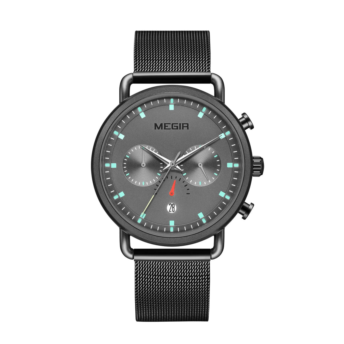 MEGIR Men Watch Top Brand Fashion Casual Quartz Watches Waterproof Date Man Sports Military Wristwatch Clock Relogio Masculino 2159 by MEGIR WATCH GROUP