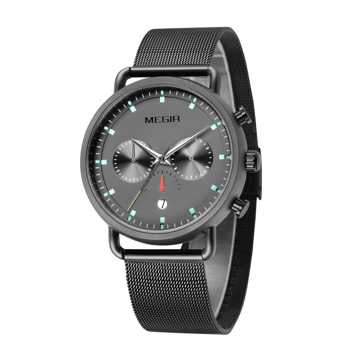 MEGIR Men Watch Top Brand Fashion Casual Quartz Watches Waterproof Date Man Sports Military Wristwatch Clock Relogio Masculino 2159 by MEGIR WATCH GROUP