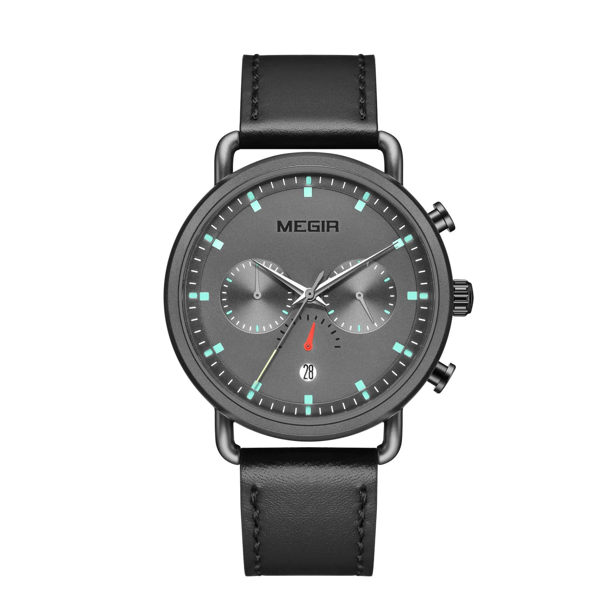 MEGIR Men Watch Top Brand Fashion Casual Quartz Watches Waterproof Date Man Sports Military Wristwatch Clock Relogio Masculino 2159 by MEGIR WATCH GROUP