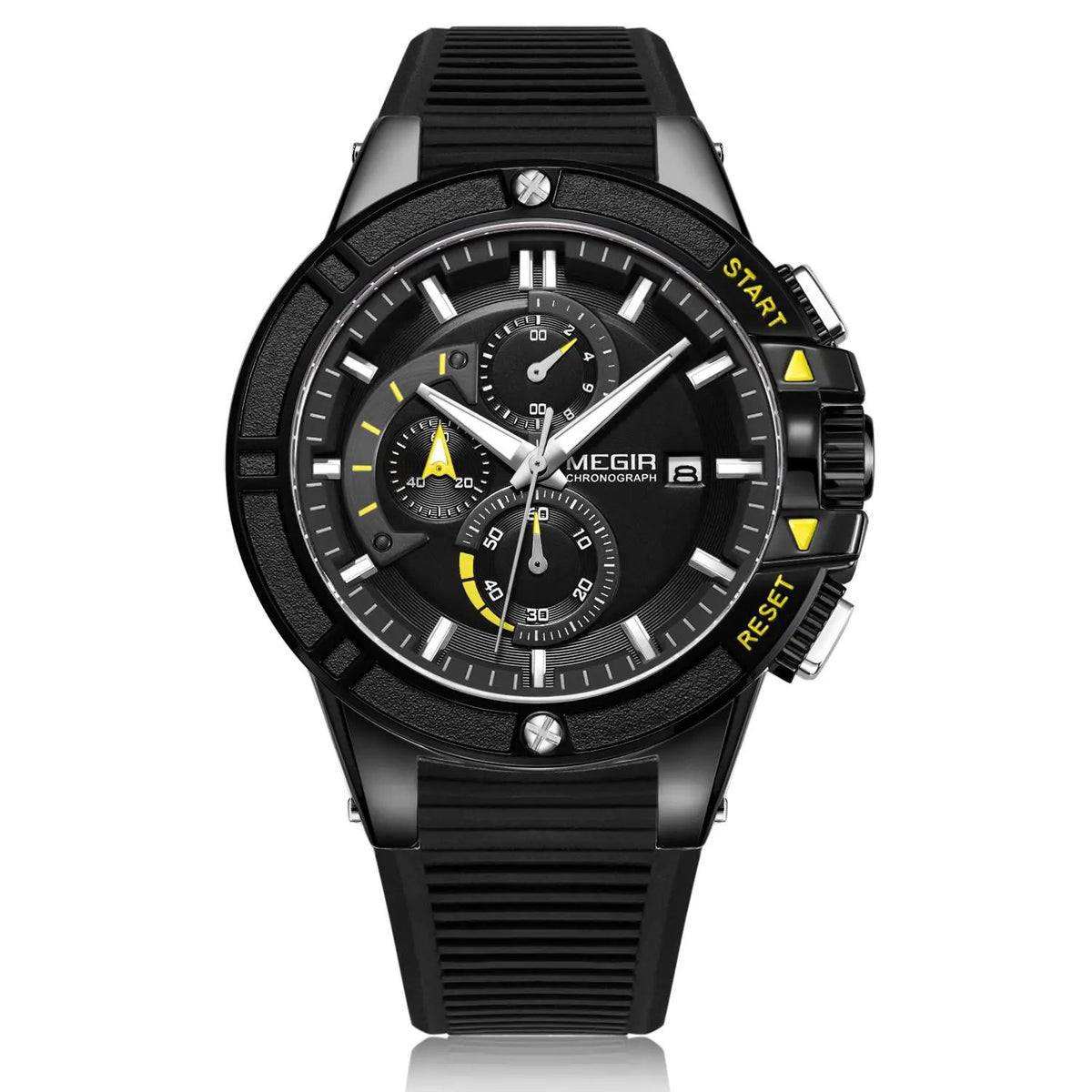 MEGIR Quartz Watches for Men Luxury Sport Military Wristwatches Waterproof Man Clock Date Chronograph Relogio Masculino 2095 by MEGIR WATCH GROUP