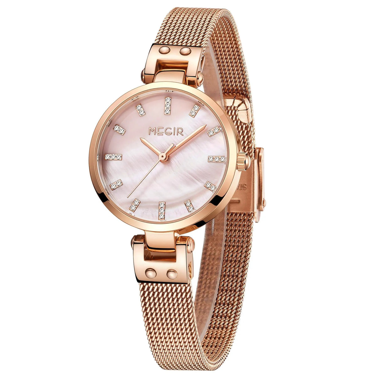 MEGIR Watches for Women Top Brand Fashion Ladies Wristwatch Waterproof Female Quartz Luxury Watch Montre Femme 7025 by MEGIR WATCH GROUP