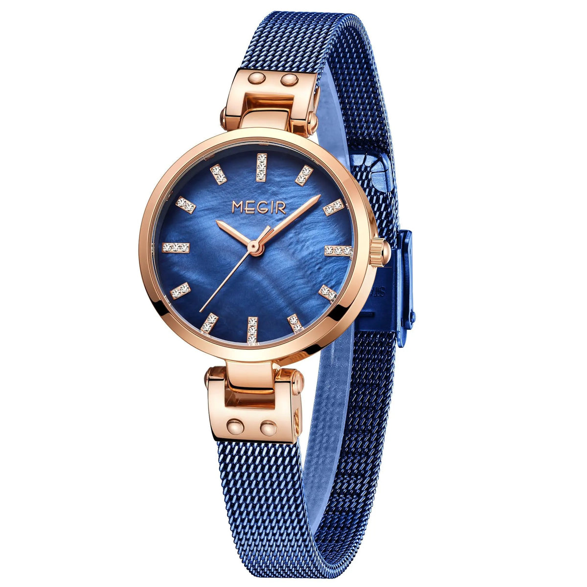 MEGIR Watches for Women Top Brand Fashion Ladies Wristwatch Waterproof Female Quartz Luxury Watch Montre Femme 7025 by MEGIR WATCH GROUP