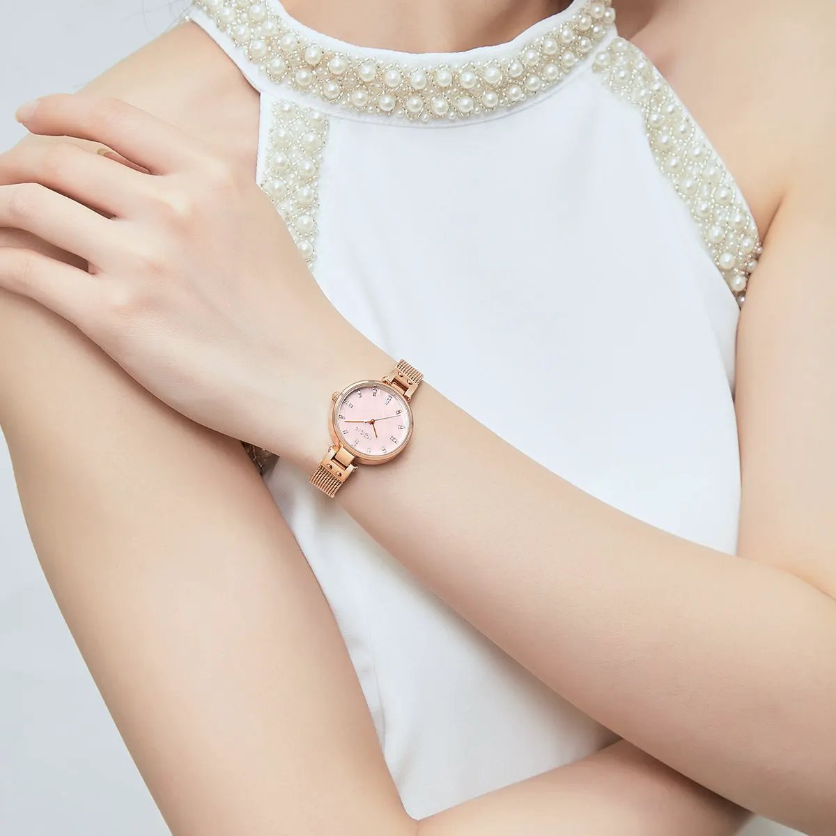 MEGIR Watches for Women Top Brand Fashion Ladies Wristwatch Waterproof Female Quartz Luxury Watch Montre Femme 7025 by MEGIR WATCH GROUP
