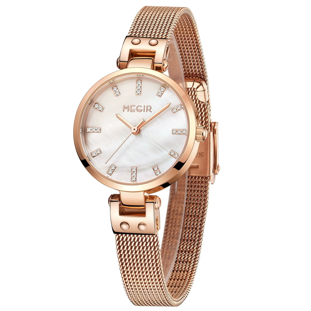 MEGIR Watches for Women Top Brand Fashion Ladies Wristwatch Waterproof Female Quartz Luxury Watch Montre Femme 7025 by MEGIR WATCH GROUP