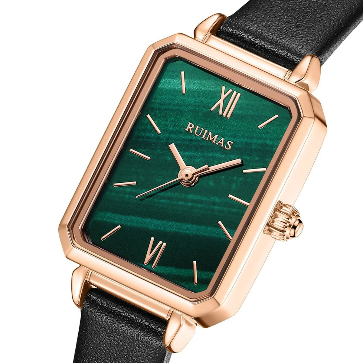 RUIMAS Luxury Ladies Watch Steel Strap Women Bracelet Clocks Leather Band Famale Wristwatch Dress Watches Reloj Mujer 329 by MEGIR WATCH GROUP