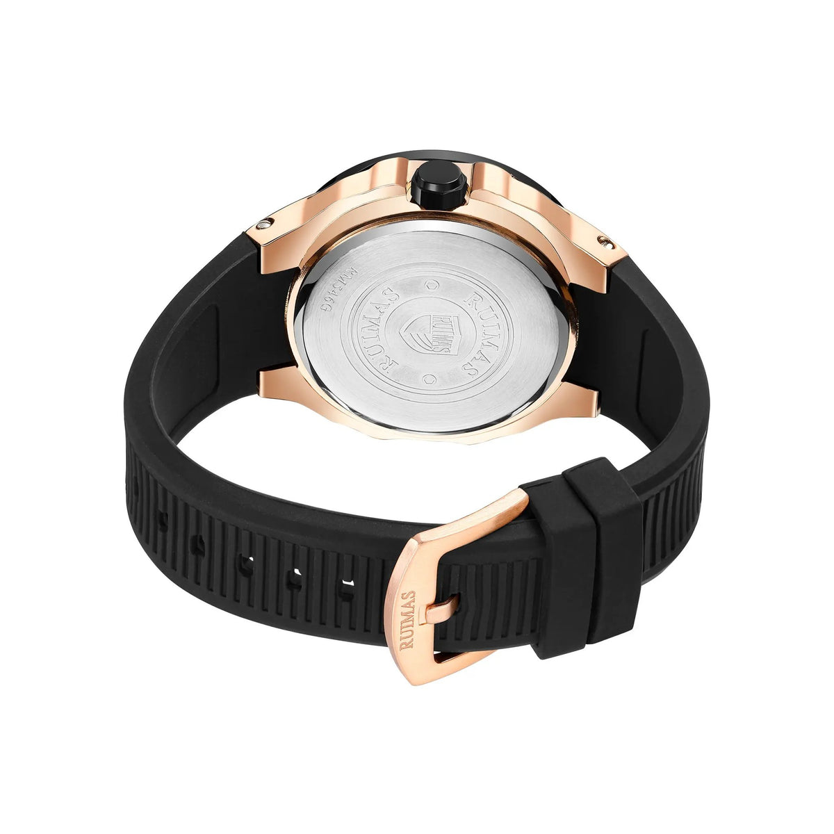 RUIMAS Brand Fashion Sport Watches for Men Quartz Silicone Band Wrist Watch Date Waterproof Wristwatches Clock Relogio Masculino 546 by MEGIR WATCH GROUP