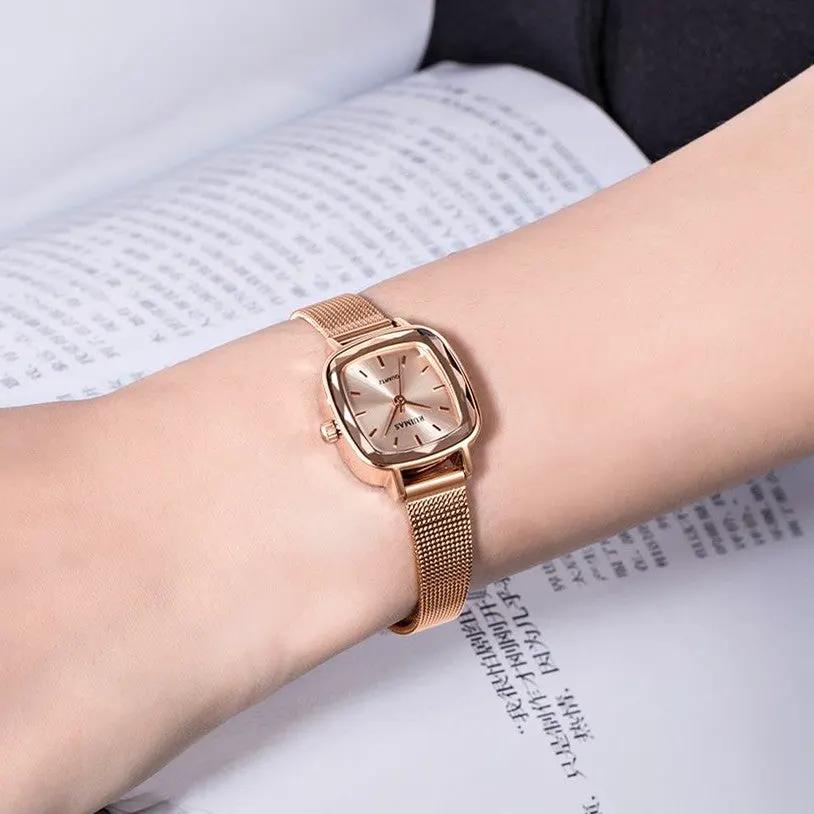 RUIMAS Ladies Watch Bracelet Brand Luxury Women Watches Waterproof Quartz Female Watches Fashion Casual Wrist Watch Clock 571 by MEGIR WATCH GROUP