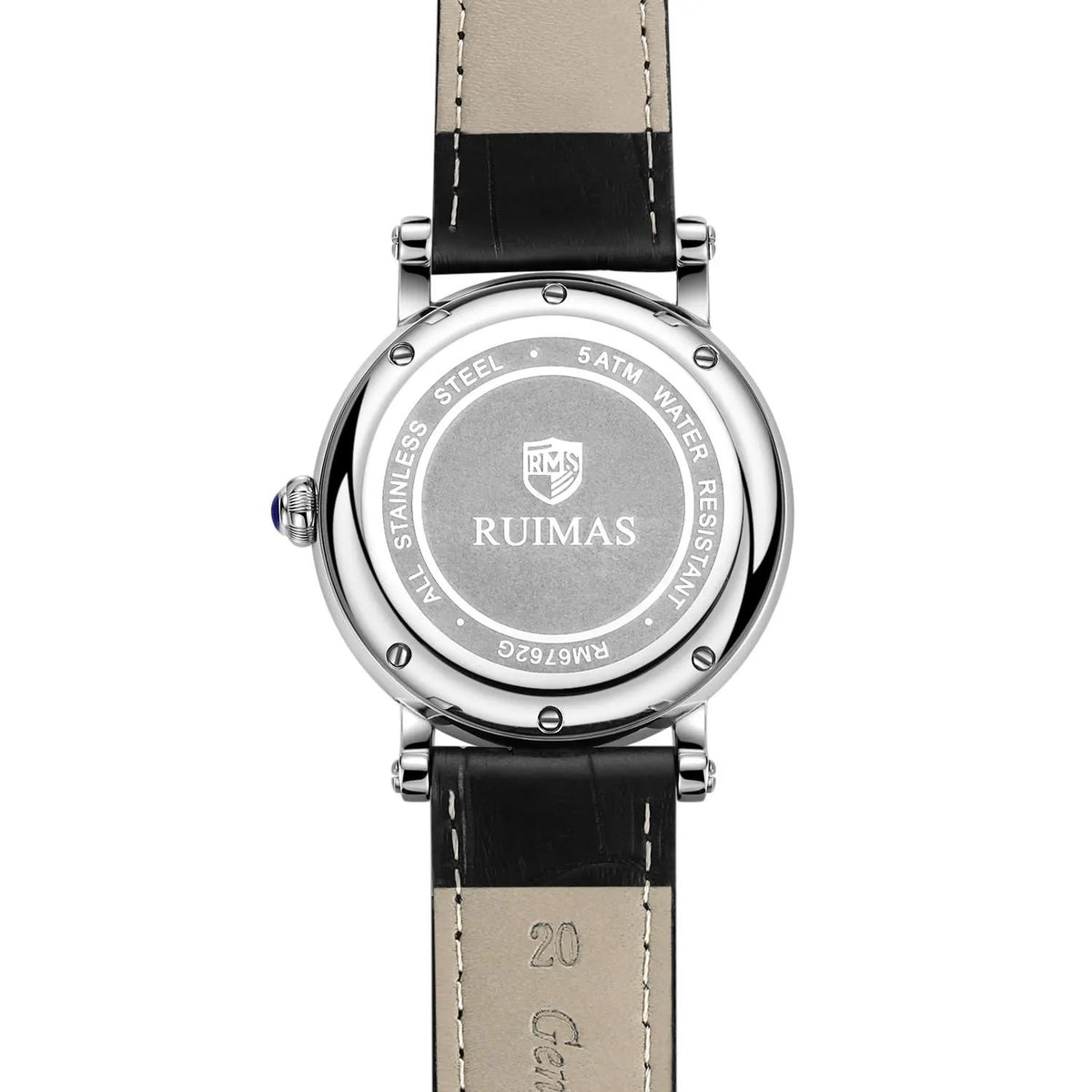 RUIMAS Fashion Mens Quartz Watches Sapphire Sport Wristwatch Waterproof Large Dial Business Casual Watch Clock Montre Homme 6762 by MEGIR WATCH GROUP