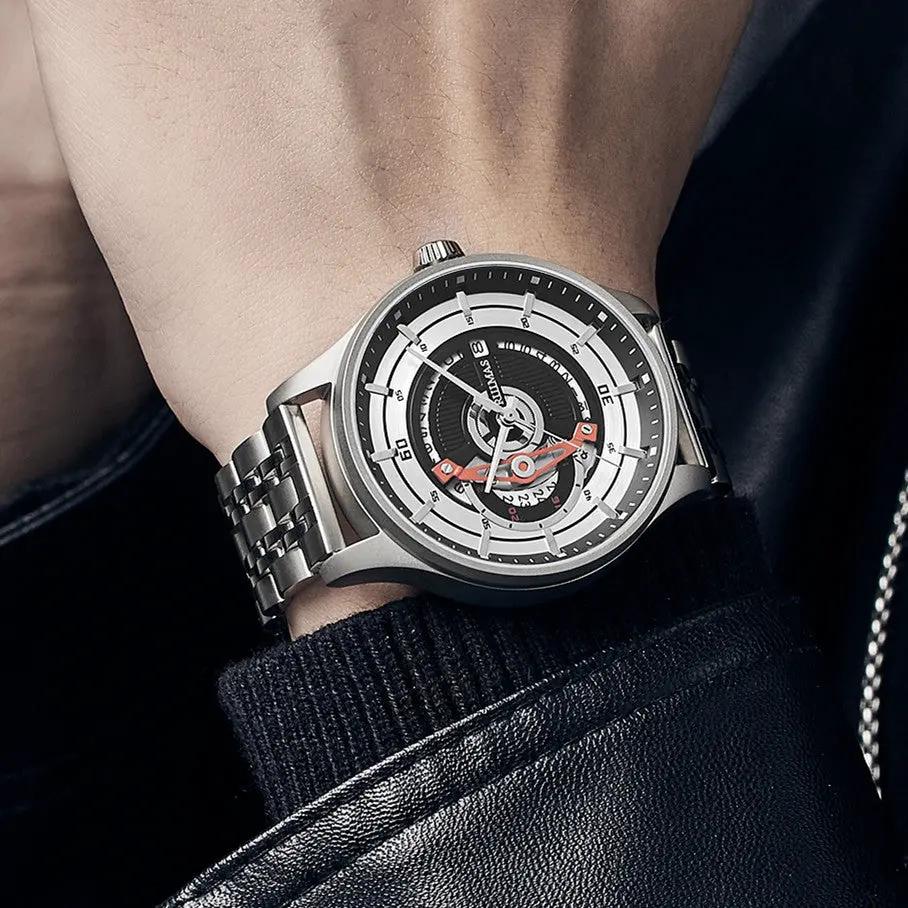 RUIMAS Luxury Business Watches for Mens Fashion Stainless Steel Automatic Mechanical Watch Waterproof Date Wristwatch Clock 6786 by MEGIR WATCH GROUP