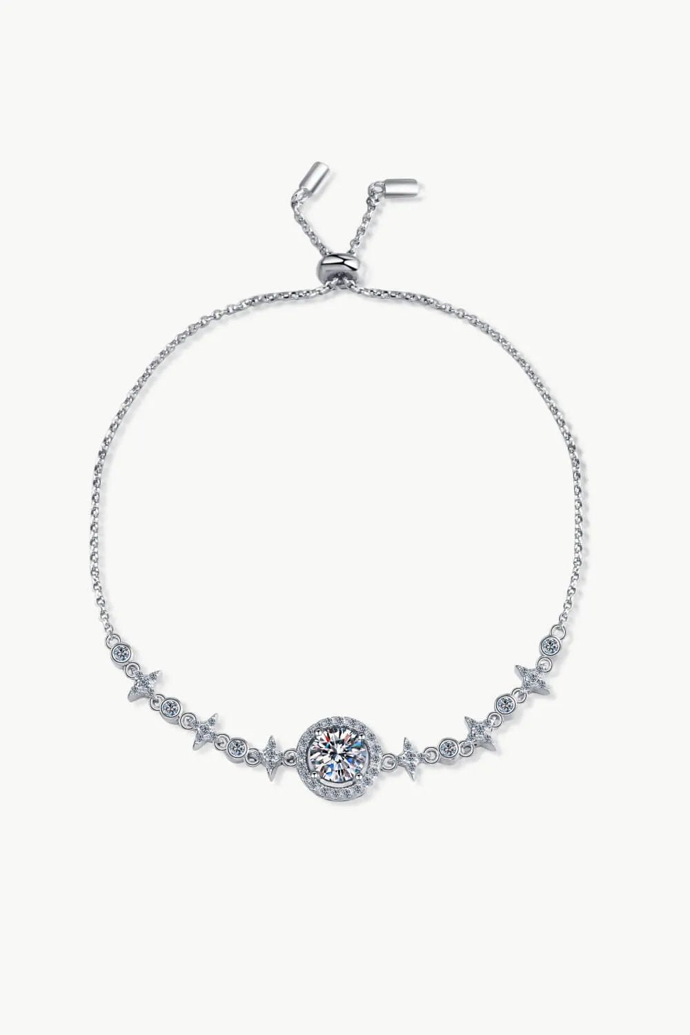 Adored Show You The Way Moissanite Bracelet by Partner Label