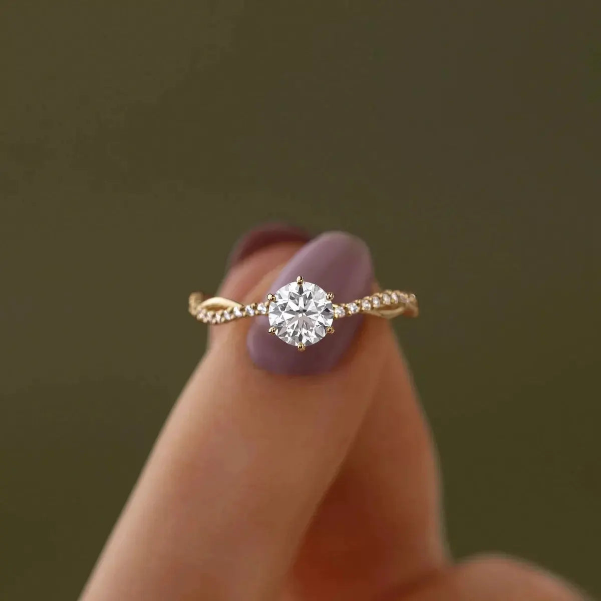 925 Sterling Silver Zircon Ring by Partner Label