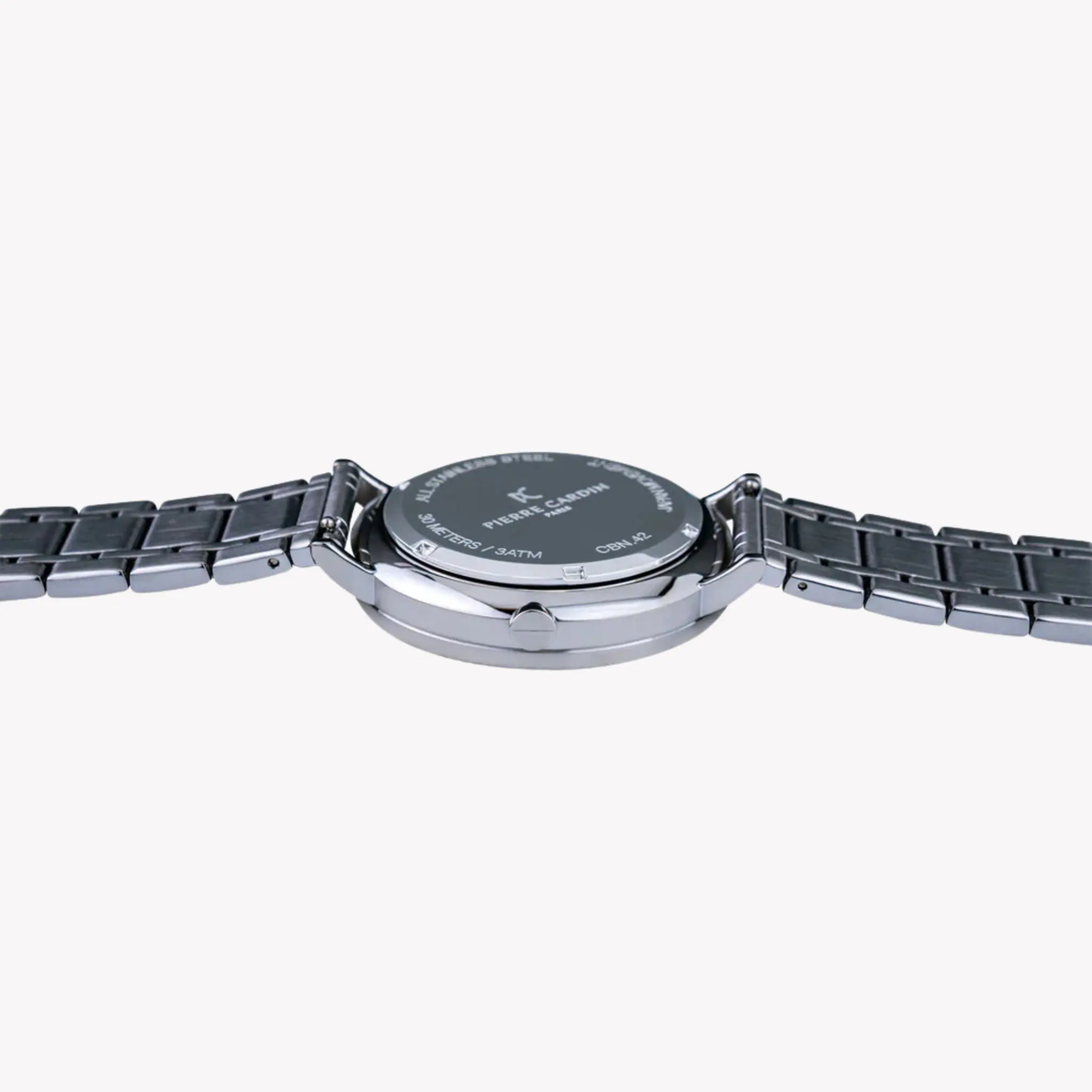 Pierre Cardin Men's Silver Watch, Blue Dial | Cbn.3026 by PIERRE CARDIN