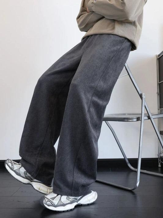 Men's Plus Size Wide-Leg Pants by Partner Label
