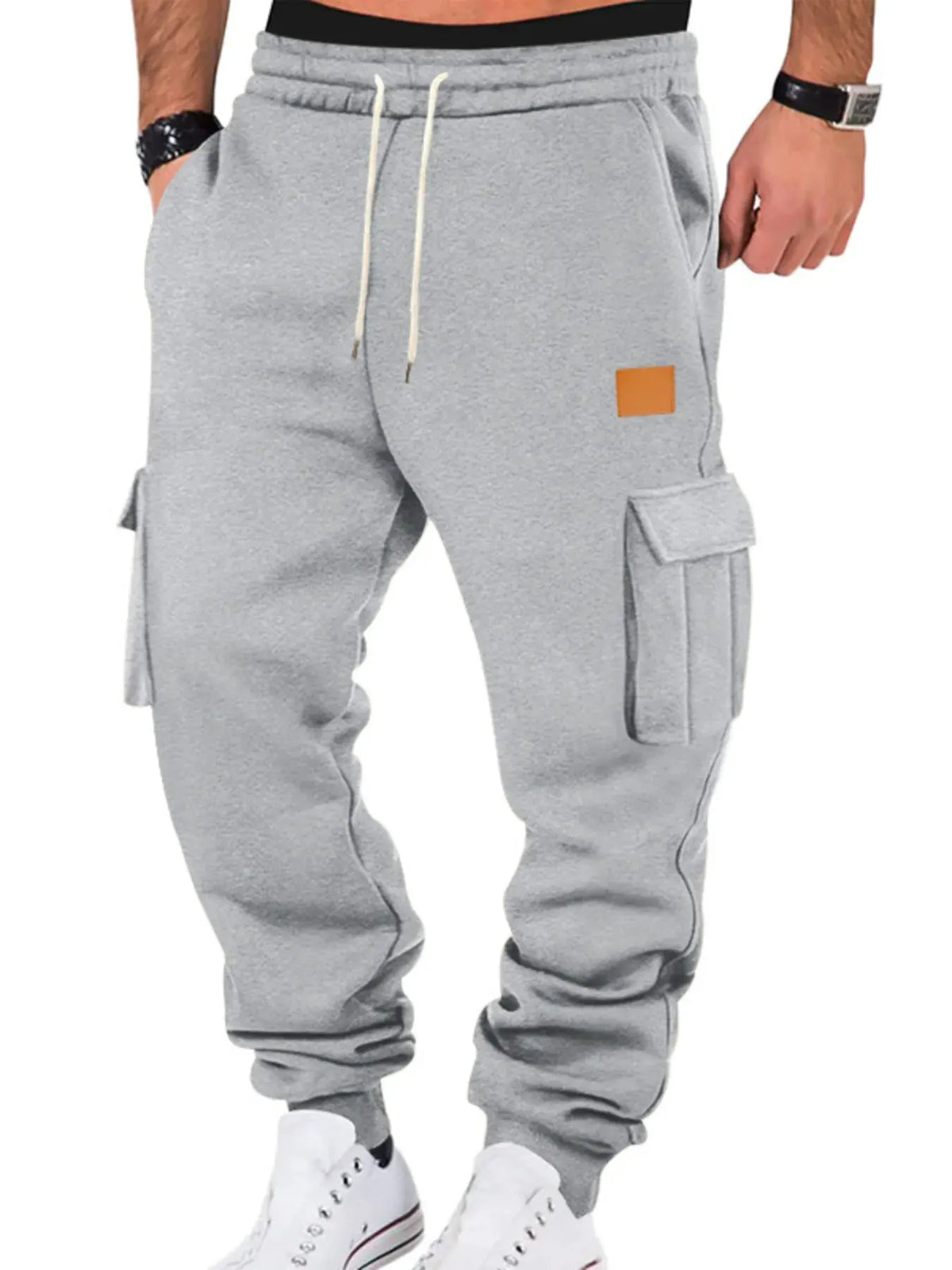Men’s Drawstring Cargo Joggers | Partner Labels Selection by Partner Label