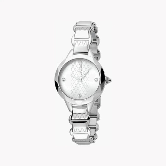 Just Cavalli Women's Silver Watch, Silver Dial | Jc1l033m0015 by JUST CAVALLI