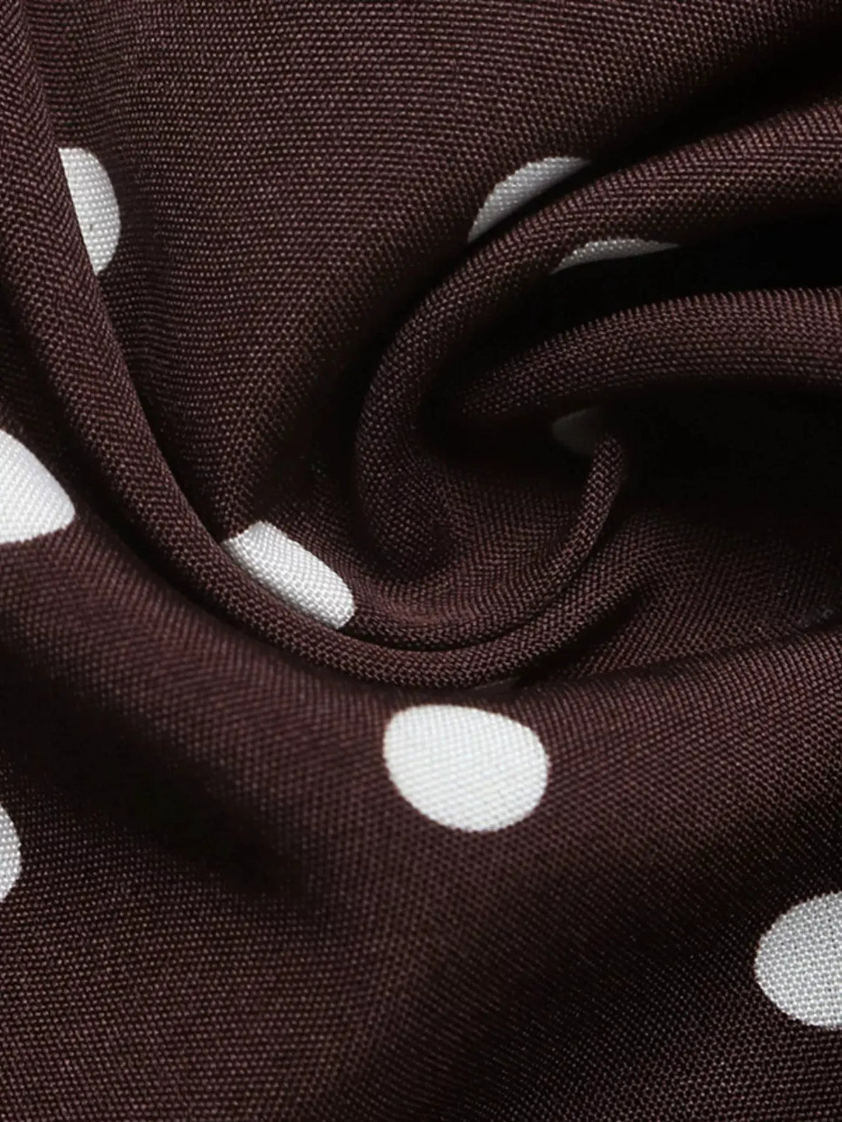 Polka Dot Sleeveless Maxi Dress by POL