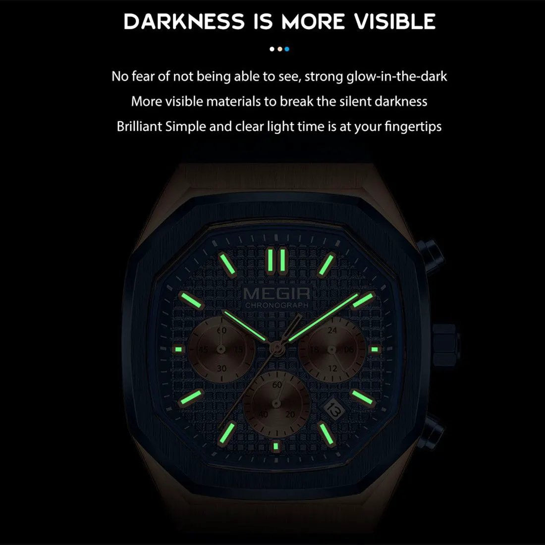 MEGIR Fashion Sport Military Watches for Men Luxury Quartz Wristwatch Silicone Strap Waterproof Date Clock 24-hour Reloj Hombre 2215 by MEGIR WATCH GROUP