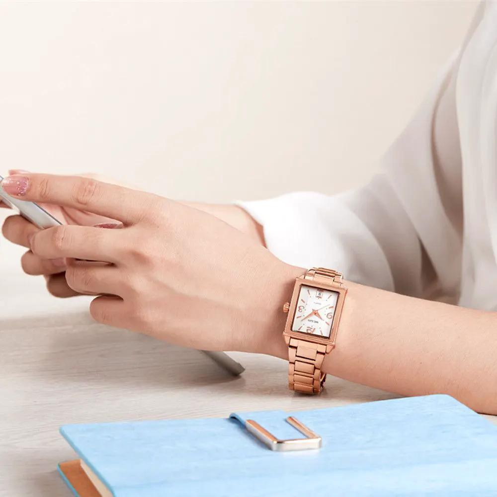 MEGIR Women Bracelet Watches Fashion Business Wristwatch for Ladies Elegant Quartz Watch Waterproof Date Clock Reloj Mujer 1079 by MEGIR WATCH GROUP