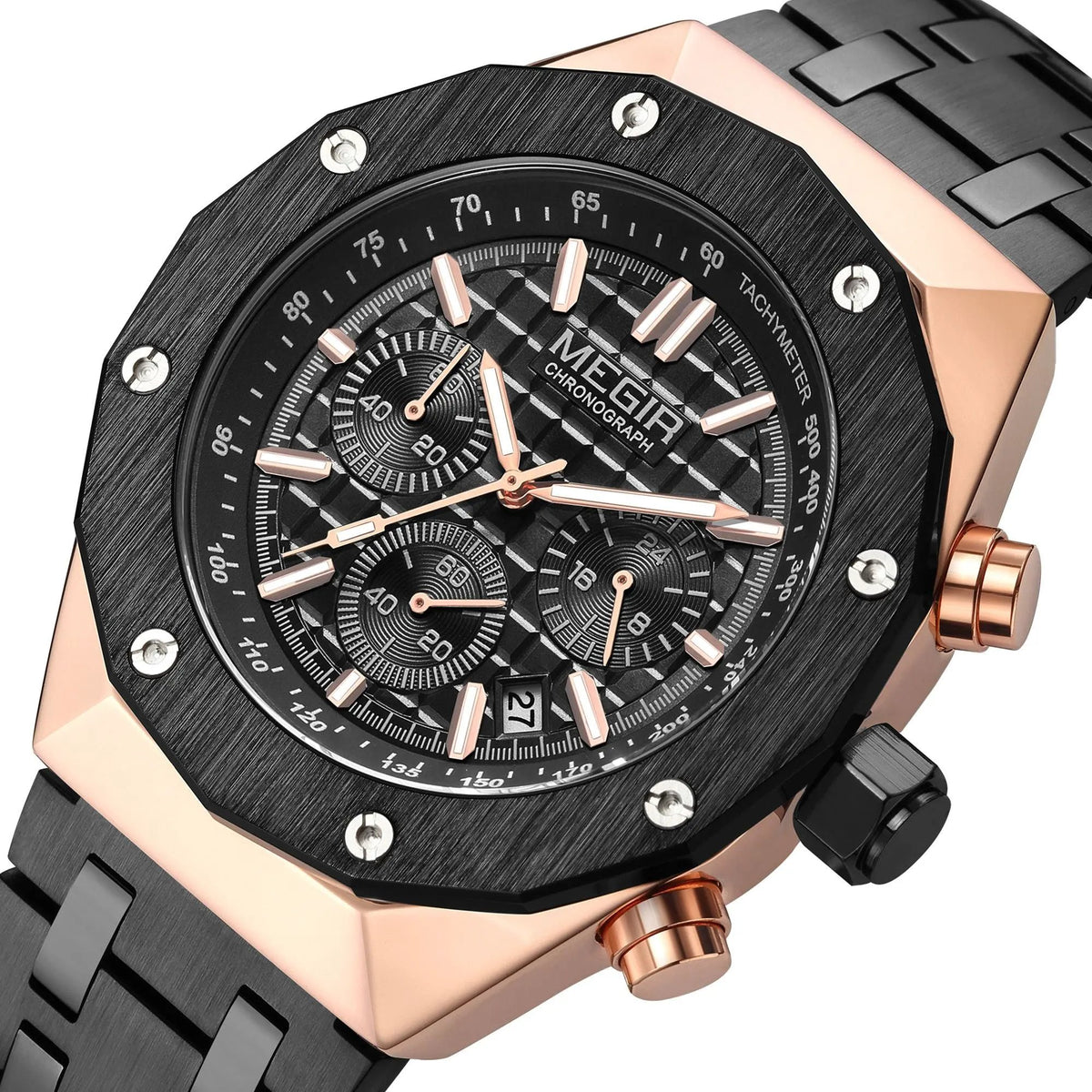 MEGIR Relogio Masculino Luxury Business Men Watches Fashion Military Watch Date Luminous Casual Quartz Wristwatch Man Clock 2213 by MEGIR WATCH GROUP