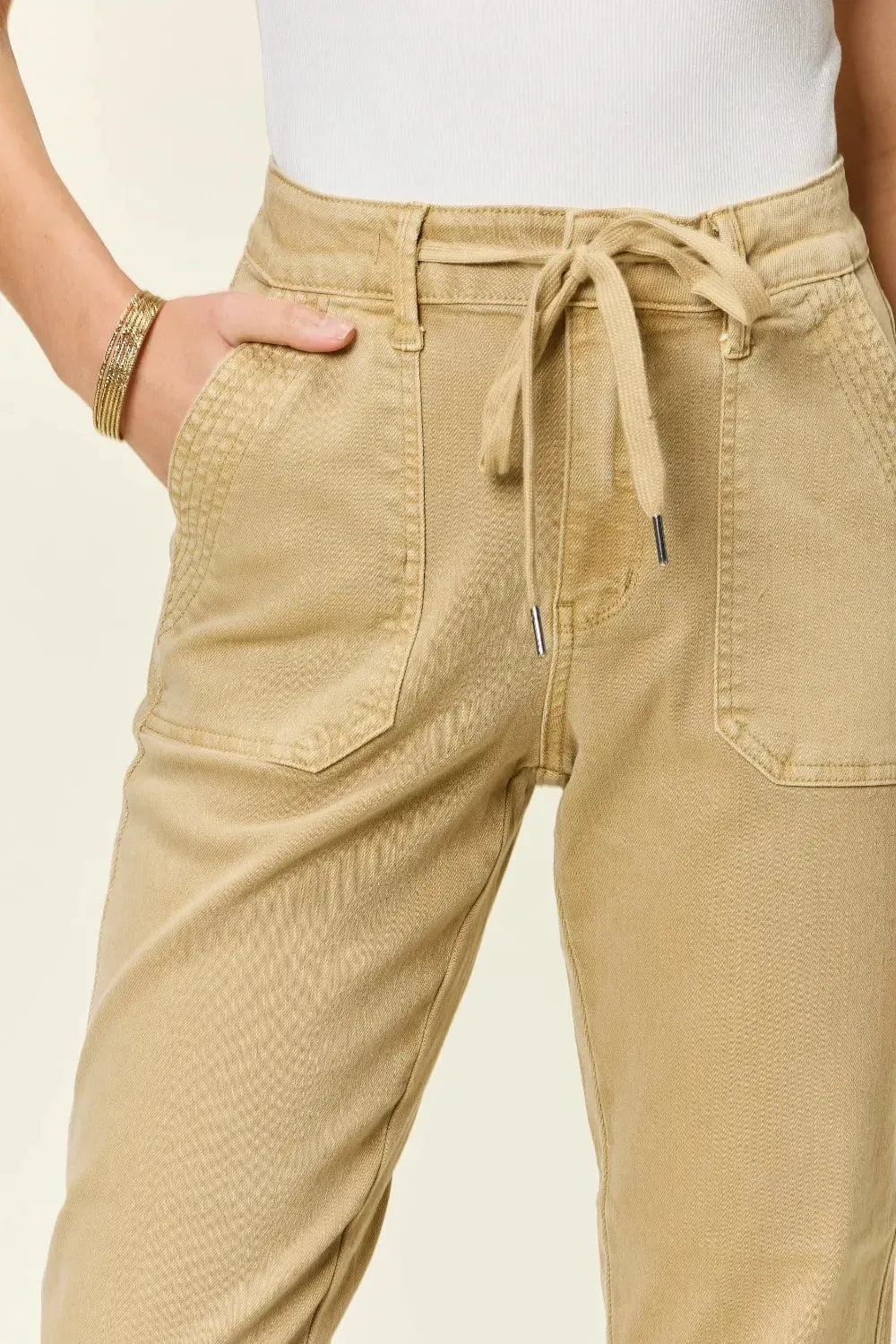 Judy Blue Full Size High Waist Jogger Jeans by Judy Blue