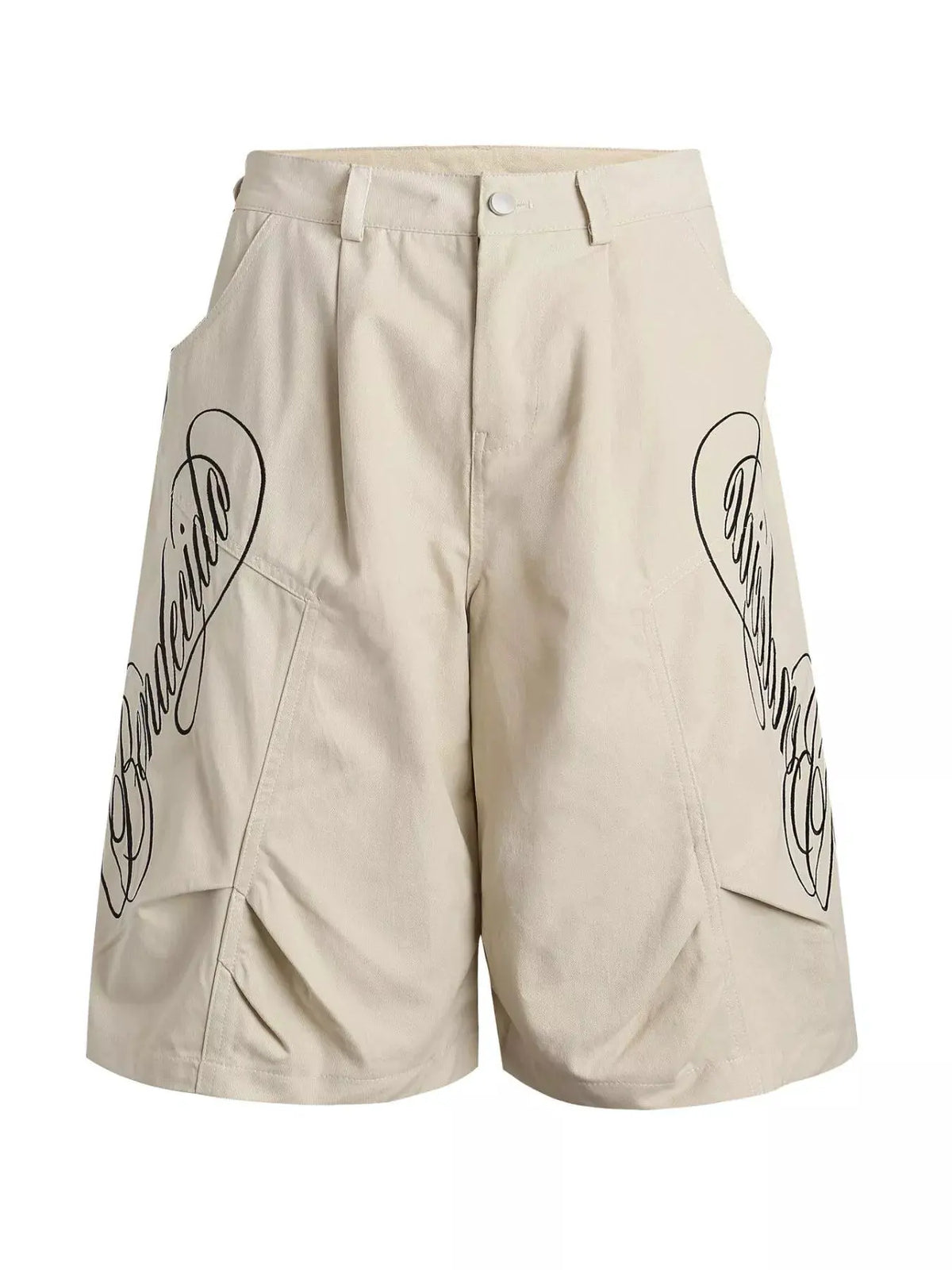 Men's Loose Fit Cargo Capris by Trendsi