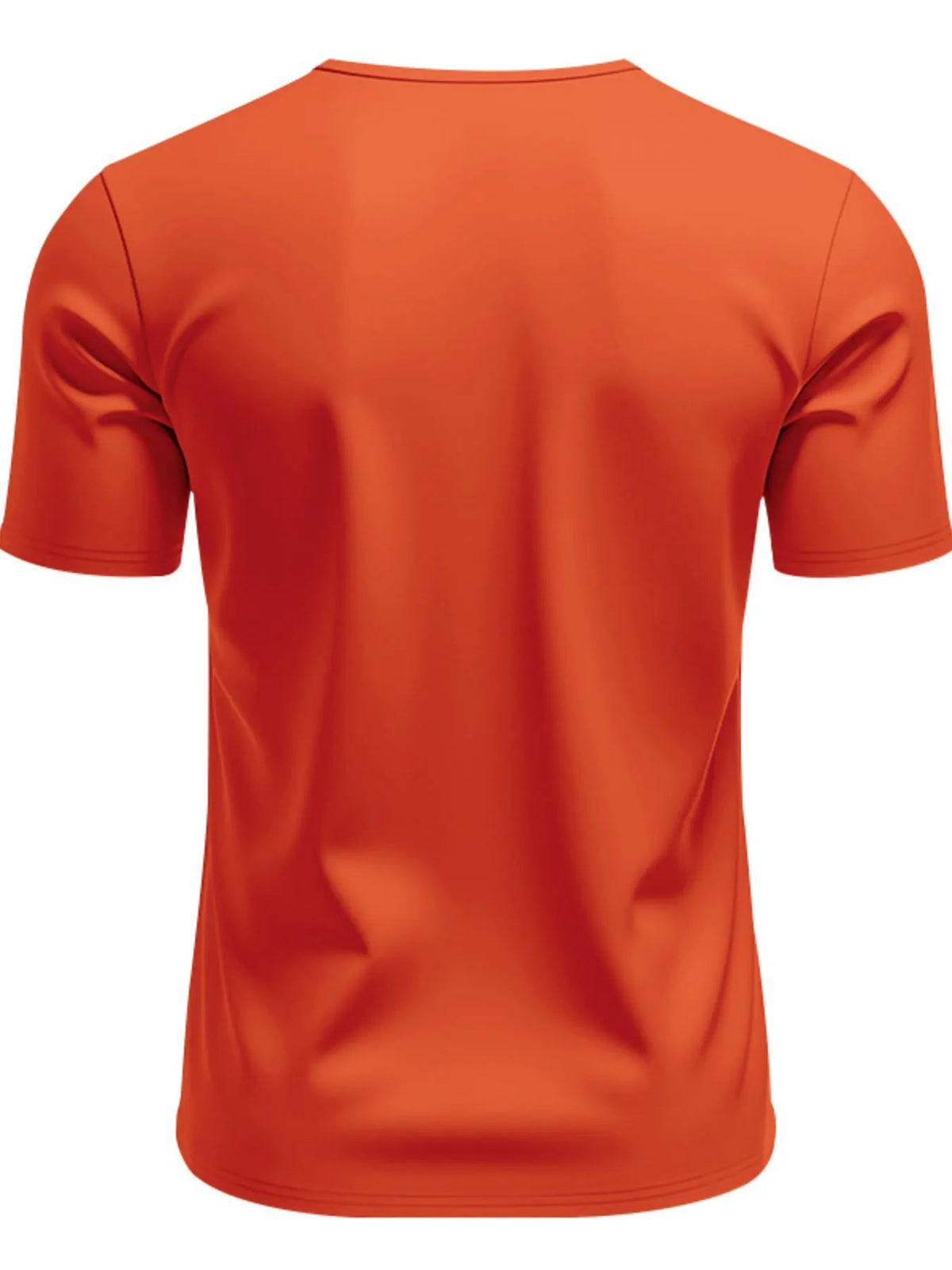 Men's Full Size Casual V-Neck Short Sleeve T-Shirt Plus Size by Trendsi