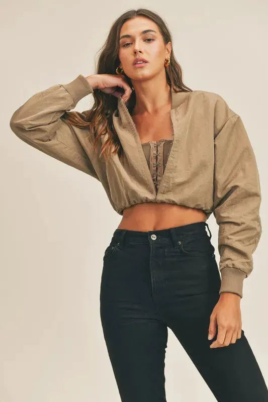 MABLE Long Sleeve Two Way Jacket by MABLE