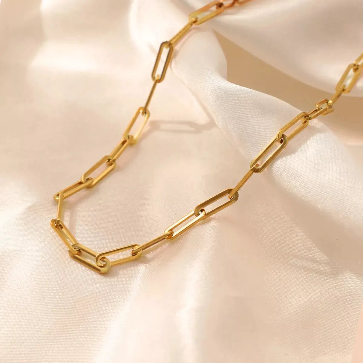 18K Gold-Plated Chain Necklace by Partner Labels