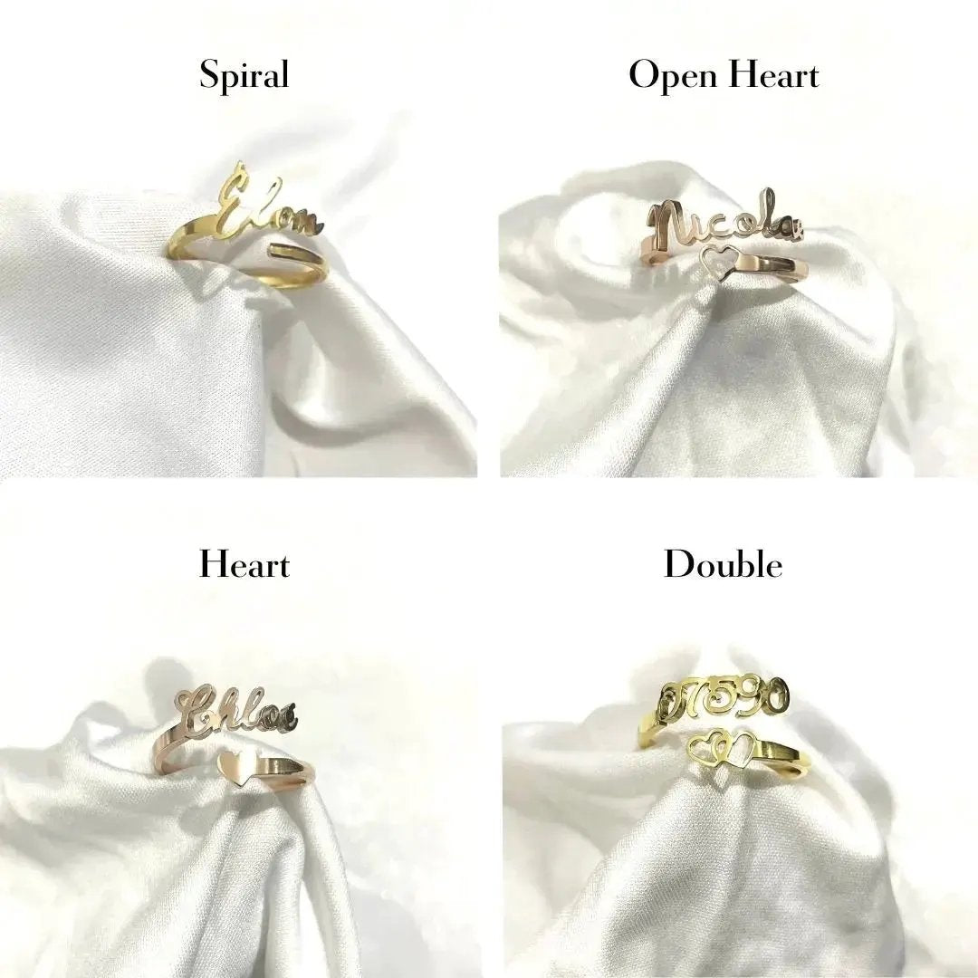One Name Ring - personalized ring by Maiden-Art