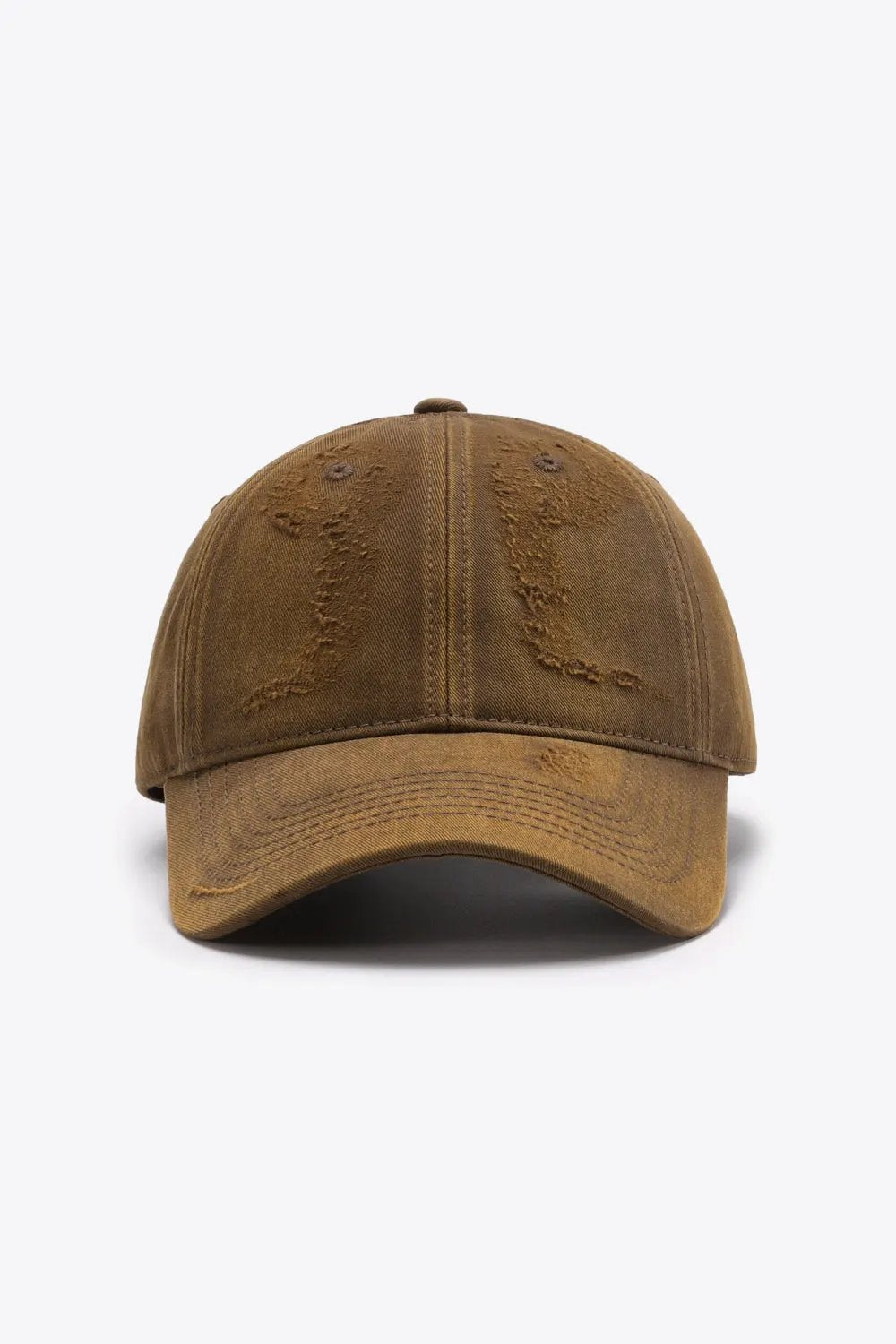 Distressed Adjustable Baseball Cap by Partner Label