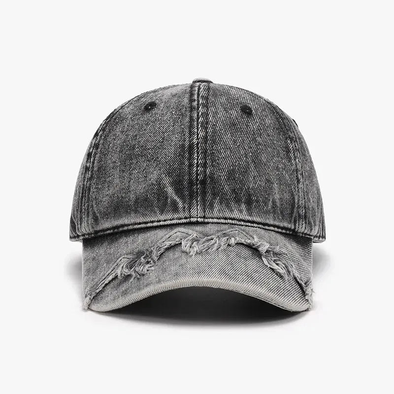 Fringe Adjustable Cotton Baseball Cap by Partner Label