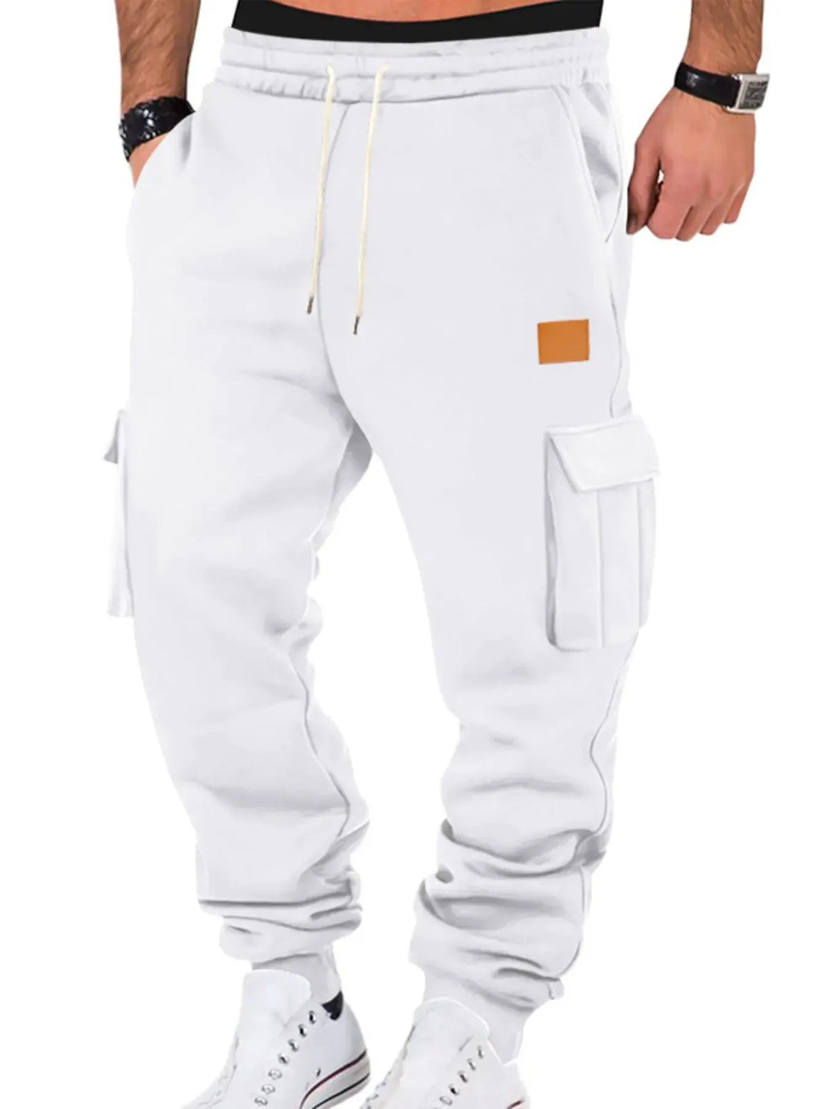 Men’s Drawstring Cargo Joggers | Partner Labels Selection by Partner Label
