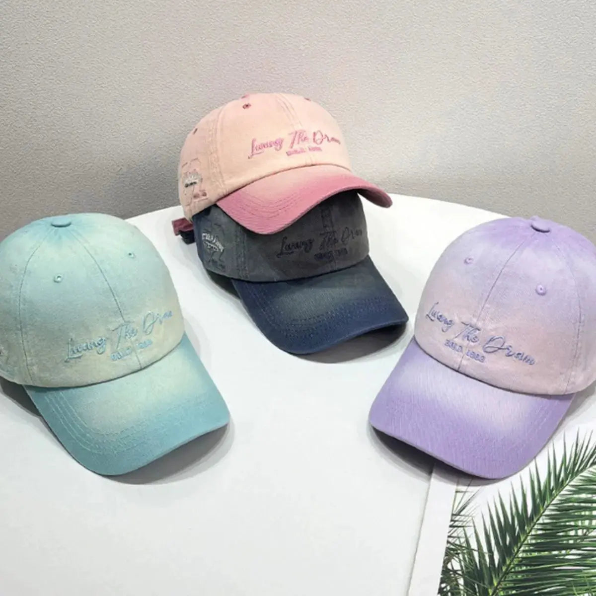 Embroidered Adjustable Cotton Baseball Cap by Partner Label