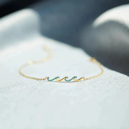 925 Sterling Silver Zircon Bracelet by Partner Label