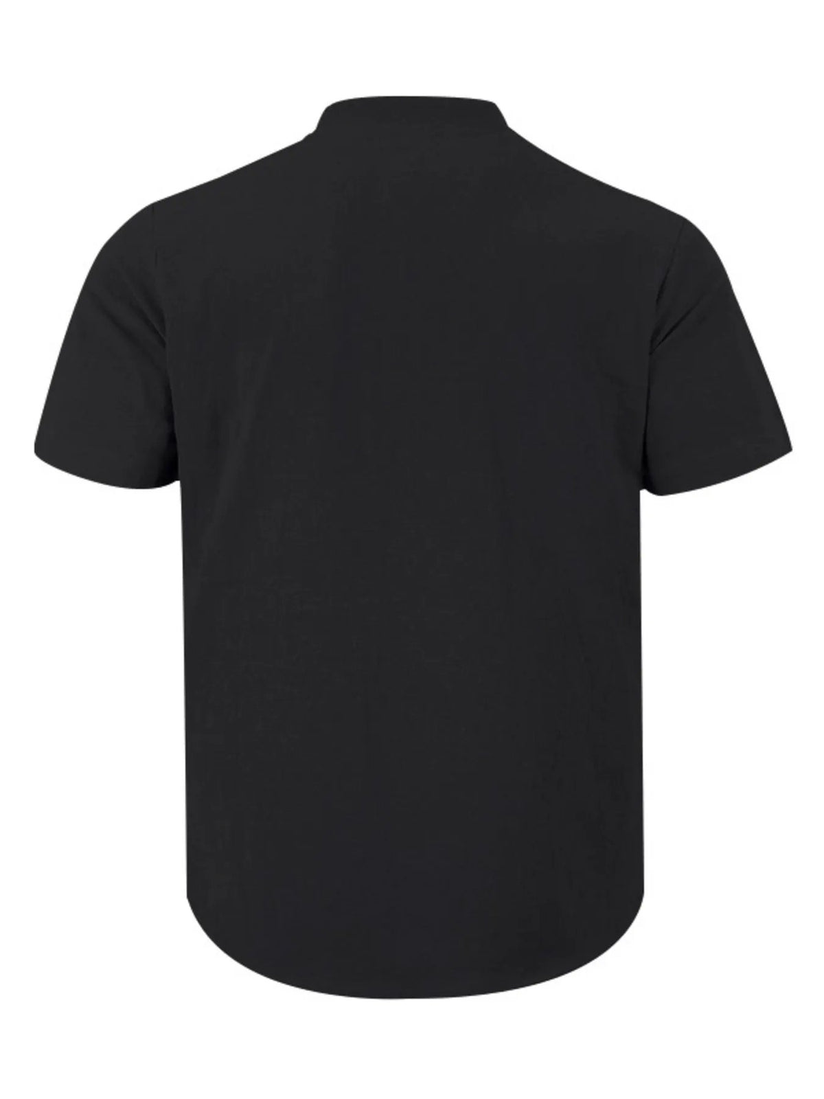 Men's Full Size Button Detail Short Sleeve Shirt Plus Size by Trendsi