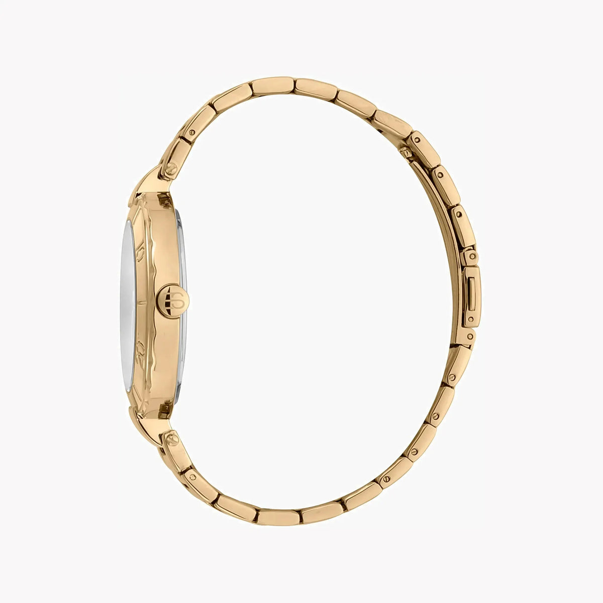 Esprit Women's Gold Stainless Steel Watch, Silver Dial | ES1L286M0065 by ESPRIT