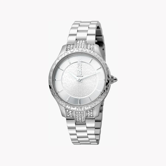 Just Cavalli Women's Silver Watch, Elegant Design | Jc1l004m0055 by JUST CAVALLI