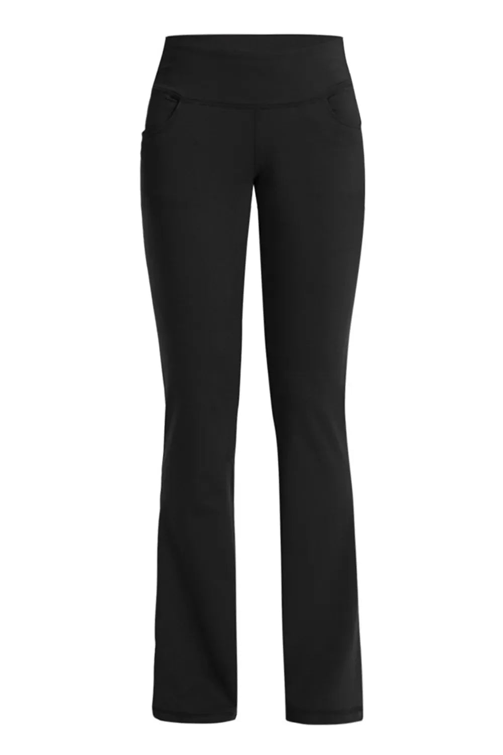 Pocketed High Waist Active Pants by Partner Label