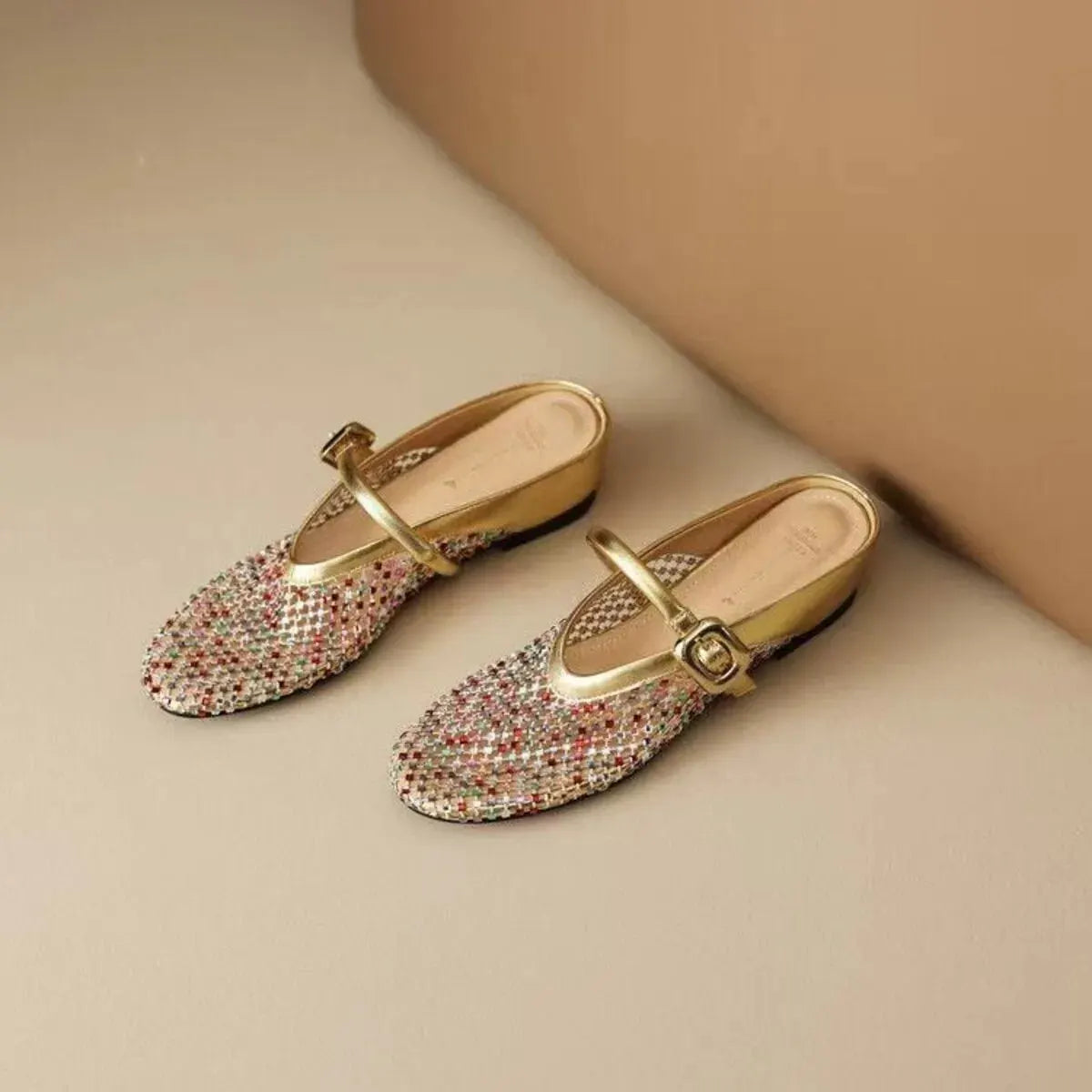 Hollow Out Wedge Sandal by Partner Label