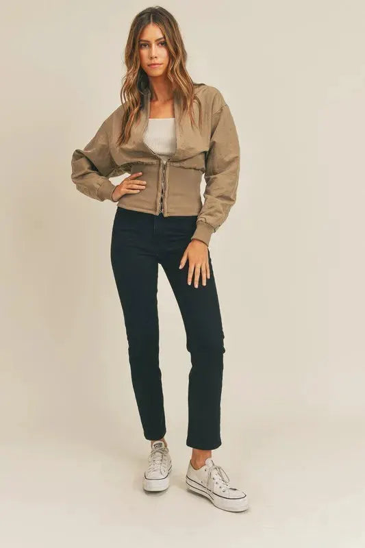 MABLE Long Sleeve Two Way Jacket by MABLE