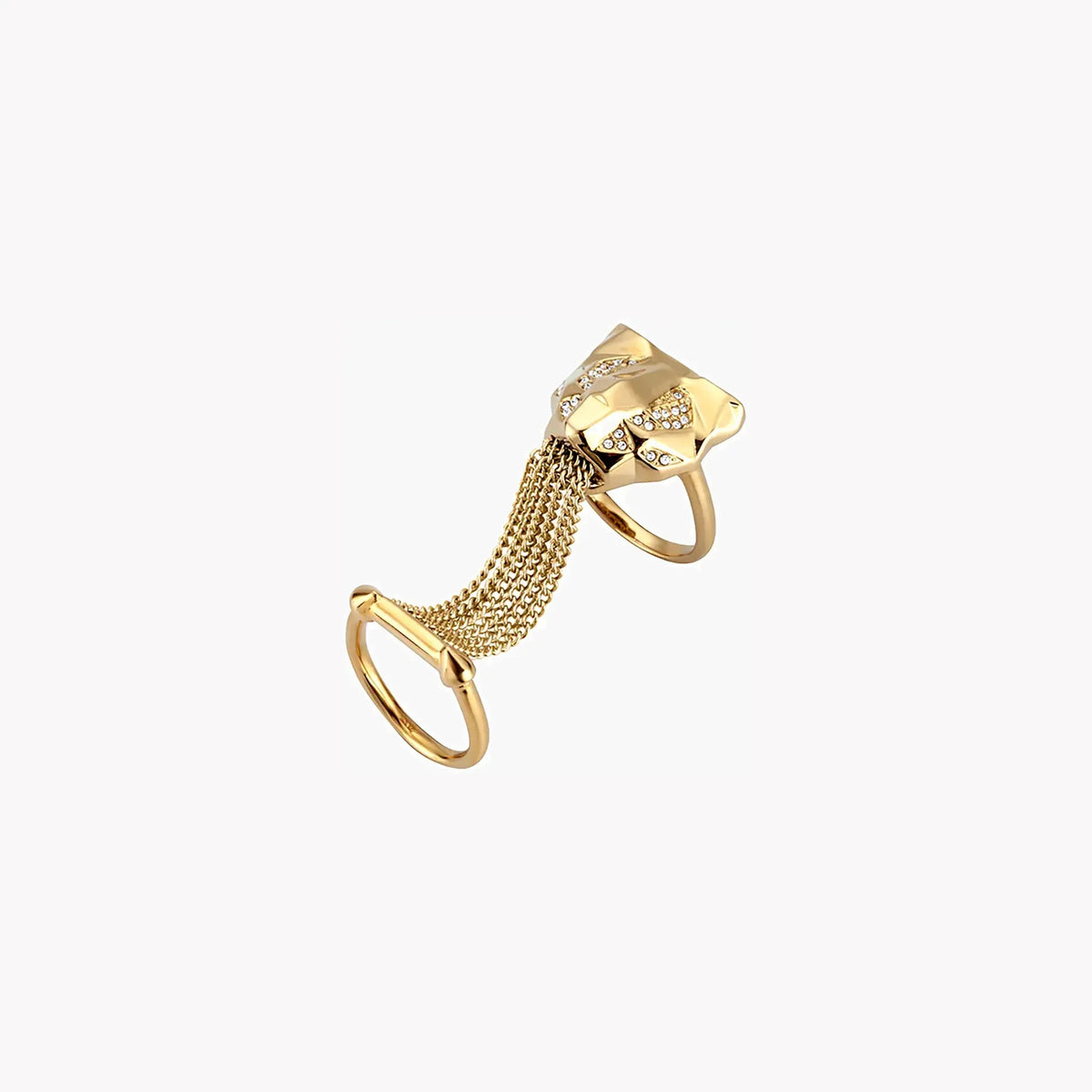 Just Cavalli Women's Gold Brass Ring, Gold Finish | Jcrg00420206 by JUST CAVALLI