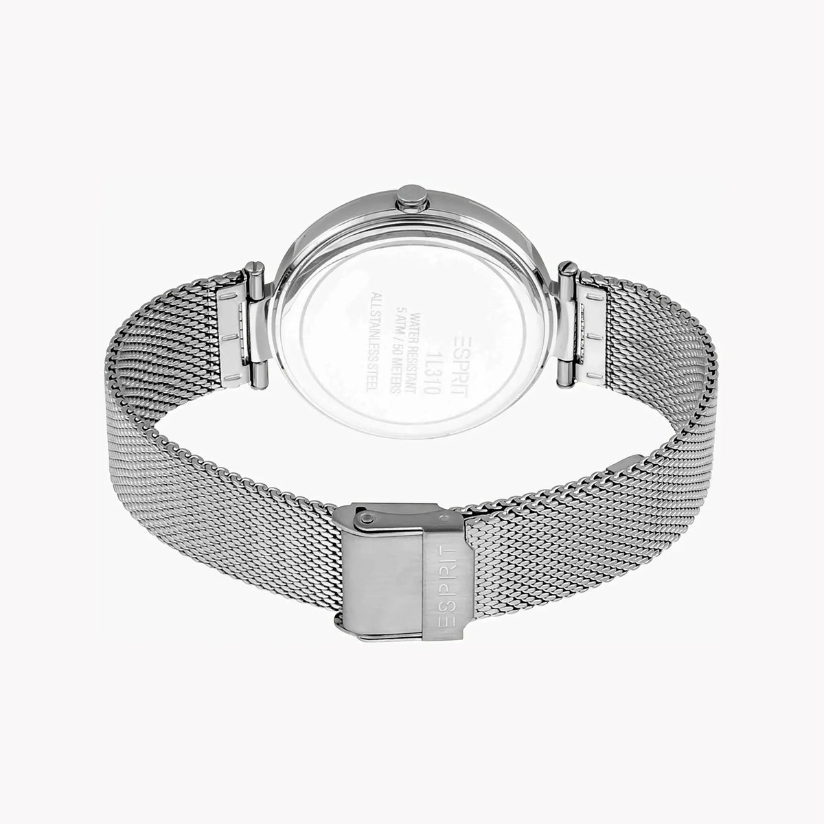 Esprit Women's Silver Stainless Steel Watch, Silver Dial | Es1l166m0025 by ESPRIT