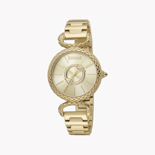 Just Cavalli Women's Gold Watch, Champagne Dial | Jc1l148m0065 by JUST CAVALLI