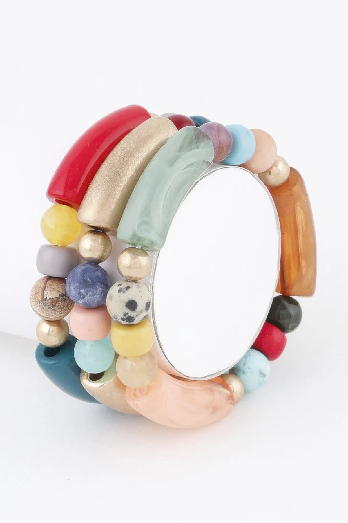 BROOKLYN Two-Toned Bead Bracelet - New Collection Los Angeles - BYMANYC ® New York by BYMANYC ® New York