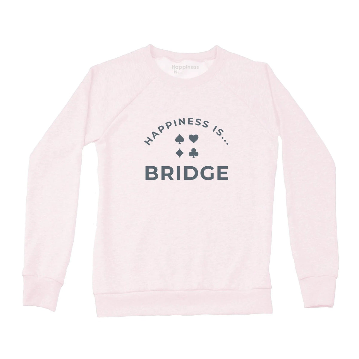 Women's Bridge Crew Sweatshirt, Ballet Pink by Games Night