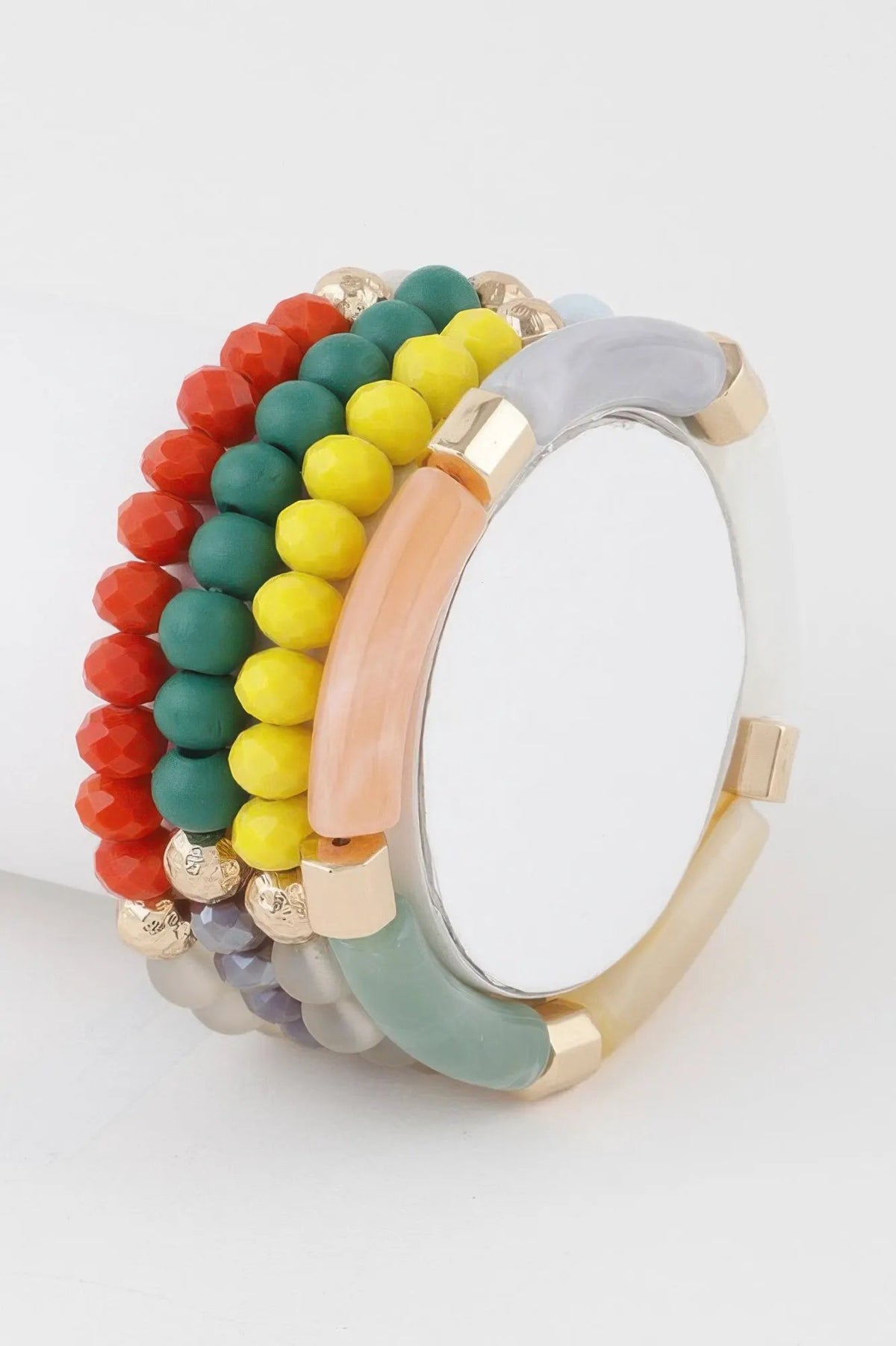 CONEY Multi Beaded Tube Bracelet - New Collection Los Angeles - BYMANYC ® New York by BYMANYC ® New York