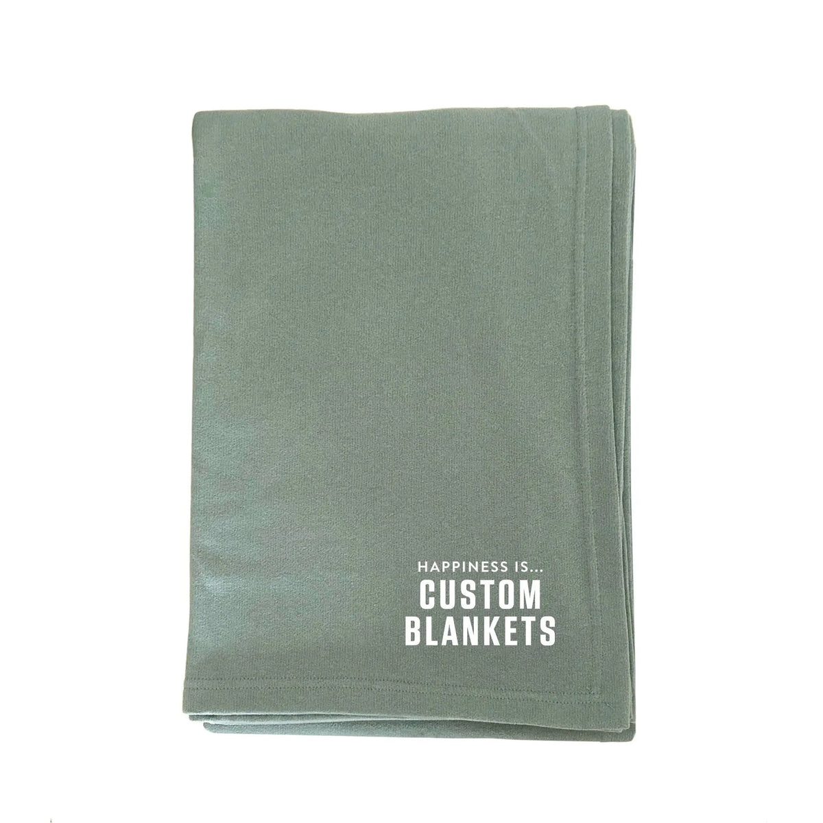 Custom Everywhere Throw Blanket, Sage by Custom Collection