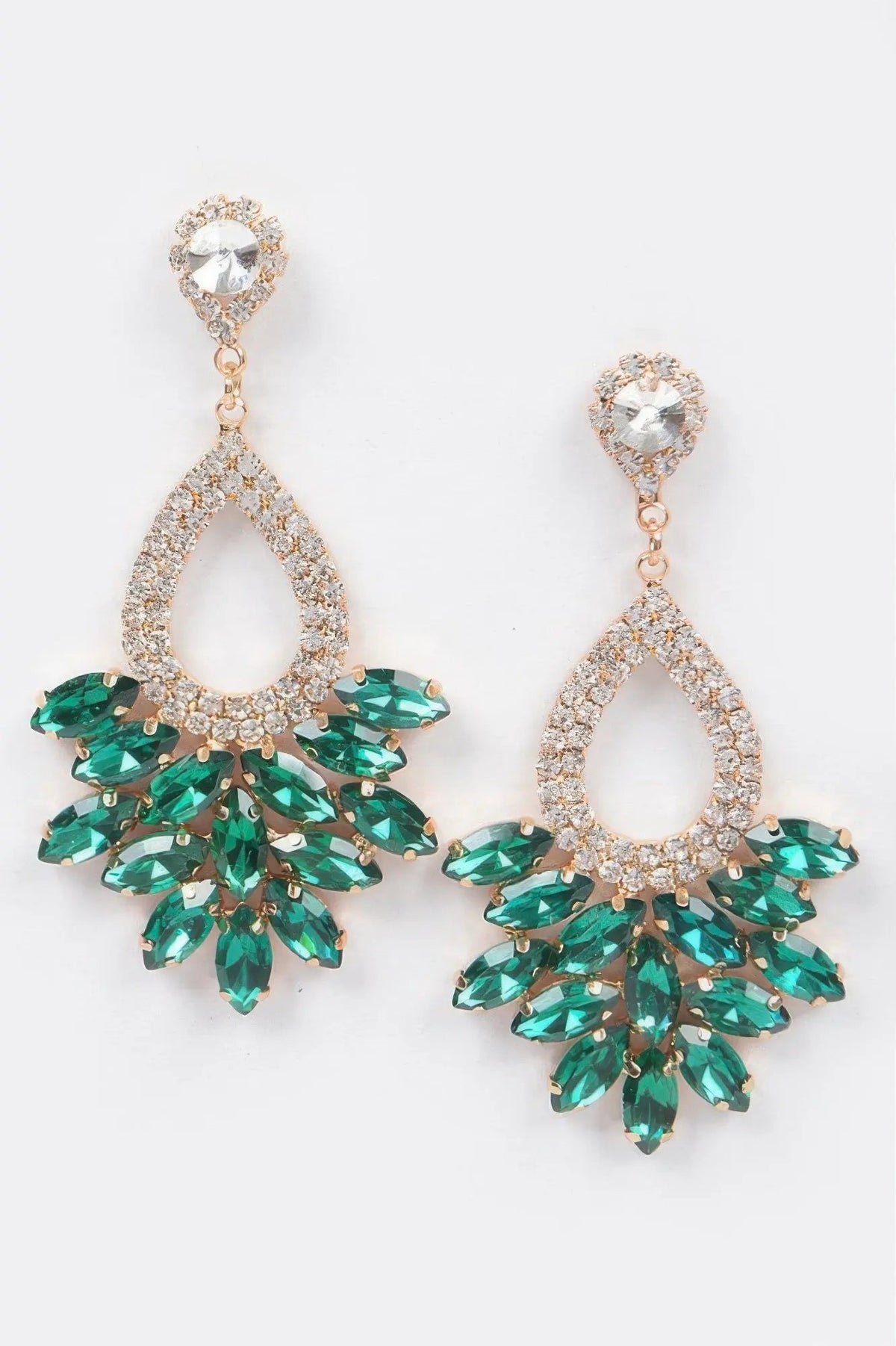 EMPIRE Rhinestone Dangle Earring - New Collection Los Angeles - BYMANYC ® New York by BYMANYC ® New York
