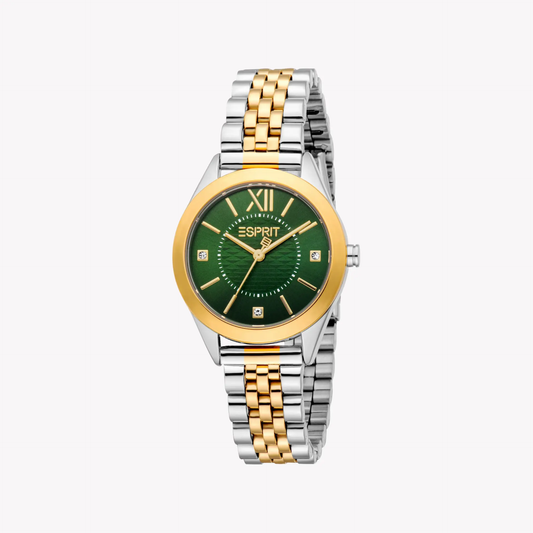 Esprit Women's Silver/Gold Watch | Es1l434m1065 by ESPRIT