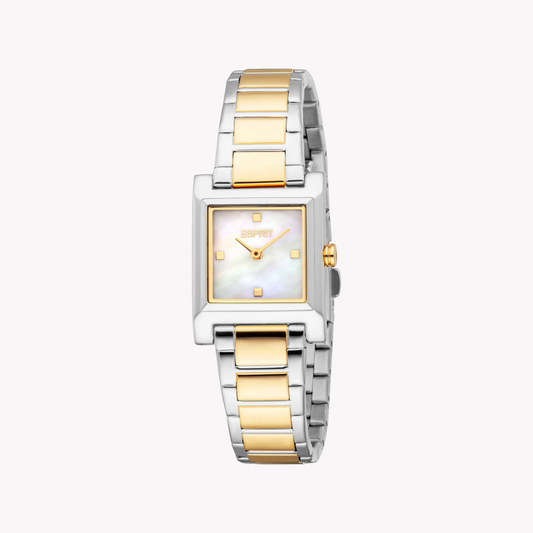 Esprit Women's Silver & Gold Watch | Model Es1l474m0055 by ESPRIT